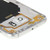 For Galaxy S6 / G920F Back Plate Housing Camera Lens Panel  with Side Keys and Speaker Ringer Buzzer (White)