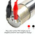 5.5 x 2.1mm Female Power Plug Alligator Clip Test Lead Cable