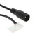 DC Connector Plug Male to No Need Soldering 10mm 2 Pin Connector for Single Color LED Strip, Length: 16cm