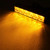 18W 1080LM 6-LED Yellow Light Wired Car Flashing Warning Signal Lamp, DC 12-24V, Wire Length: 90cm