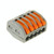 10 PCS Universal Compact 5 Pin Push Clamp Solderless Wire Connector