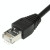 RJ45 Female to Male Cat Network Extension Cable, Length: 30cm(Black)