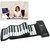 61  Keys Portable MIDI Silicone Flexible Roll Up Piano, Keyboard: 90 x 7 x 0.6cm
