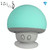 Mushroom Shape Bluetooth Speaker with Suction Holder(Green)