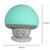 Mushroom Shape Bluetooth Speaker with Suction Holder(Green)