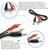 Jack 3.5mm Stereo to RCA Male Audio Cable, Length: about 2.7m