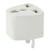 Plug Adapter, Travel Power Adaptor with AU Socket Plug(White)
