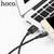 hoco X14 2m Nylon Braided Aluminium Alloy Micro USB to USB Data Sync Charging Cable(Black)