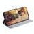 Oil Painting Owl Pattern Coloured Drawing Horizontal Flip Leather Case for Galaxy A40, with Holder & Card Slots & Wallet