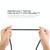 1m 3A Woven Style Metal Head Micro USB to USB Data / Charger Cable(Black)