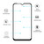 2 PCS ENKAY Hat-prince Full Glue 0.26mm 9H 2.5D Tempered Glass Film for Galaxy A10