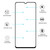 2 PCS ENKAY Hat-prince Full Glue 0.26mm 9H 2.5D Tempered Glass Film for Galaxy A40