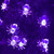 Colorful 3m 20LEDs Halloween LED Cartoon Atmosphere Decorative Light String(Purple Spider)
