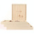 Suede Jewelry Storage Tray Necklace Pendant Bracelet Bangle Display Case, Size: 24 Grid(Beige)