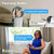 SriHome SH046 4.0 Million Pixels FHD Low Power Consumption Wireless Home Security Camera System (UK Plug)