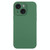 For iPhone 15 Plus Pure Color Liquid Silicone Fine Pore Phone Case(Clover Green)