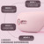 Bluetooth Rechargeable Eye Massager With Heat, Air Pressure And Vibration Massage(White)