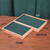 Solid Wooden Velvet Jewelry Display Tray Ring Earring Bracelet Storage And Organization Box, Specification: Medium Ice Flower Velvet Solid Wooden Velvet Jewelry Display Tray Ring Earring Bracelet Storage And Organization Box, Specification: Medium Ice Flower Velvet