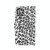 For iPhone 15 Leopard Pattern Horizontal Flip Leather Phone Case(White)