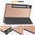 For Lenovo Tab P12/Xiaoxin Pad Pro 12.7 inch Custer Solid Color 3-Fold Stand Leather Tablet Case(Rose Gold) For Lenovo Tab P12/Xiaoxin Pad Pro 12.7 inch Custer Solid Color 3-Fold Stand Leather Tablet Case(Rose Gold)