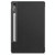 For Lenovo Tab P12/Xiaoxin Pad Pro 12.7 inch Custer Solid Color 3-Fold Stand Leather Tablet Case(Black) For Lenovo Tab P12/Xiaoxin Pad Pro 12.7 inch Custer Solid Color 3-Fold Stand Leather Tablet Case(Black)