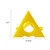 10pcs/Pack Woodworking Paint Pyramid Stands Cone Support Stand(Champagne) 10pcs/Pack Woodworking Paint Pyramid Stands Cone Support Stand(Champagne)