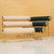 Three Layer Wooden Bottom Metal Stand Jewelry Display Stand Bracelet Watch Bangle Show Rack, Color: Rice Yellow Three Layer Wooden Bottom Metal Stand Jewelry Display Stand Bracelet Watch Bangle Show Rack, Color: Rice Yellow