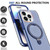 For iPhone 15 Pro Max Colorful 2 in 1 MagSafe Holder Phone Case(Green)