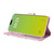 For iPhone 15 Bronzing Painting RFID Leather Case(Dreid Flower World)