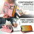 For iPhone 15 Pro Max Crossbody Multi-card Slot Wallet Zipper Leather Phone Case(Pink)