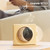 X09 Moon Clock Bluetooth Speaker Desktop Smart Wireless Speaker(Pink)
