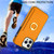 For iPhone 15 Pro Max Ring Card  Litchi Leather Back Phone Case(Orange)