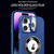 For iPhone 15 Pro Max Skin Feel Magnifier MagSafe Lens Holder Phone Case(Royal Blue)