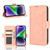 For iPhone 15 Pro Max Skin Feel Calf Texture Card Slots Leather Phone Case(Pink)