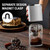 Coffee Electric Grinder Magnetic Snap-on Stainless Steel Blades Kitchen Gadgets(White)