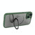 For iPhone 15 Plus MagSafe Magnetic Metal Holder Phone Case(Green)