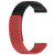 For Huawei Watch GT 2E 22mm Holes Breathable 3D Dots Silicone Watch Band(Black+Red) For Huawei Watch GT 2E 22mm Holes Breathable 3D Dots Silicone Watch Band(Black+Red)