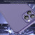 For iPhone 15 Pro Max Eagle Eye CD Texture Lens Skin Feel Matte Phone Case(Pink)