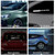 EL Luminous Car Stickers Cold Light Car Stickers Car Luminous Pattern Decoration(Wanted Ice Blue) EL Luminous Car Stickers Cold Light Car Stickers Car Luminous Pattern Decoration(Wanted Ice Blue)