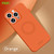 For iPhone 15 Pro Max MOFI Qin Series Magsafe Skin Feel All-inclusive Silicone Phone Case(Orange)