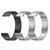 For Samsung Gear S3 Frontier 22mm I-Shaped Titanium Alloy Watch Band(Black)