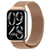 For Xiaomi Mi Band 8 Pro Milan Magnetic Steel Mesh Watch Band(Rose Gold)