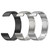 For Samsung Galaxy Watch3 45mm 22mm I-Shaped Titanium Alloy Watch Band(Grey)