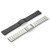For Samsung Galaxy Watch3 45mm 22mm I-Shaped Titanium Alloy Watch Band(Grey)