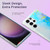 For Samsung Galaxy S22 5G Dual-side IMD Marble Phone Case(White Green)