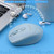 K-Snake W500 Wireless 2.4g Portable Mouse Computer Laptop Office Household Mouse(White)