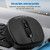 K-Snake WK800 Wireless 2.4G Keyboard Mouse Set Tabletop Computer Notebook Business Office House Use, Color: Black