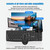 K-Snake WK800 Wireless 2.4G Keyboard Mouse Set Tabletop Computer Notebook Business Office House Use, Color: Black
