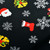 Stretch Chair Cover Office Armrest Lift Computer Chair Seat Cover, Size: M(Happy Christmas Green)