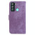 For Tecno Pop 5 LTE BD4 Little Tiger Embossed Leather Phone Case(Purple)